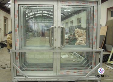 Outdoor Event Tent Single Tempered Saftety Glass Aluminum Alloy Casement Door For Shopping Mall