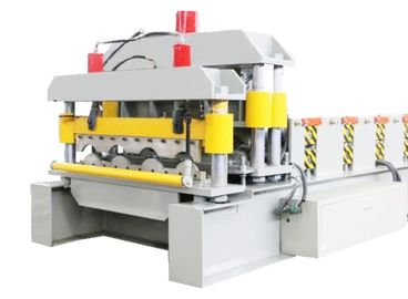Q Tile Glaze Roofing Sheet Roll Forming Machine / Tile Roll Forming Machine For 850 Width Tiles