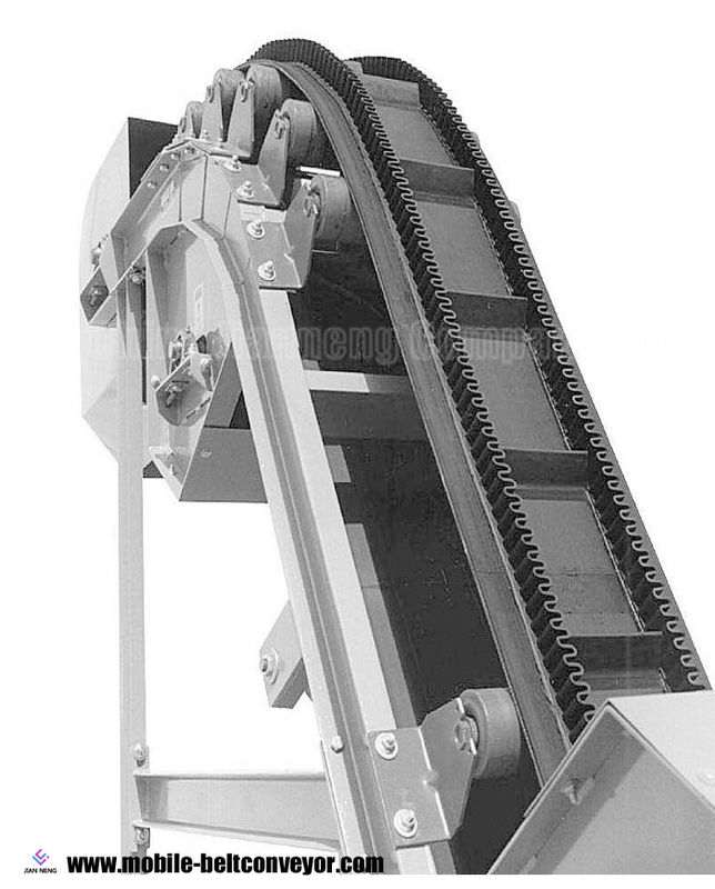 Kapasitas Beban Besar Sistem Belt Conveyor Seluler Dengan Dinding Samping Bergelombang