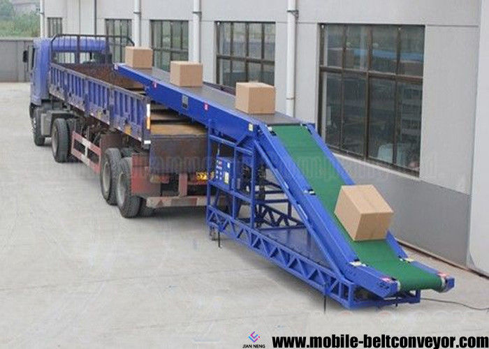 3-25m Konveyor Incline Portabel, Konveyor Beton Portabel Dengan Lift Hidraulik