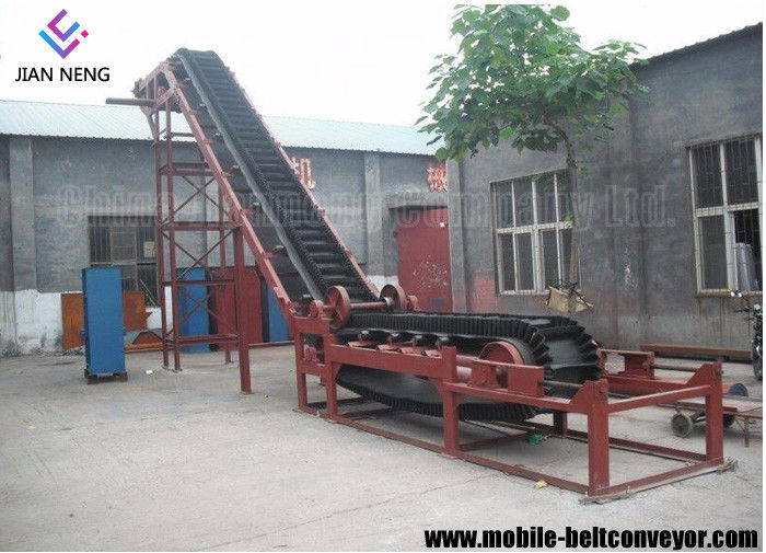 Sistem Belt Conveyor Seluler Datar Dan Miring Untuk Pemuatan dan Pengecilan Truk