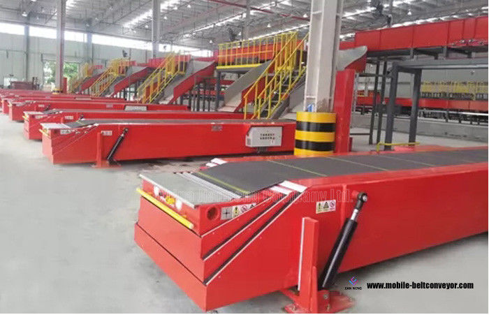 Sistem Belt Conveyor Portabel Tahan Abrasi, Conveyor Pupuk Jarak Jauh Portabel