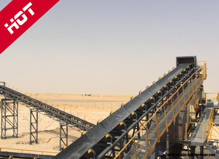 Penambangan Batubara Industri Truk Memuat Belt Conveyor, Memuat Memuat Tinggi Belt Conveyor