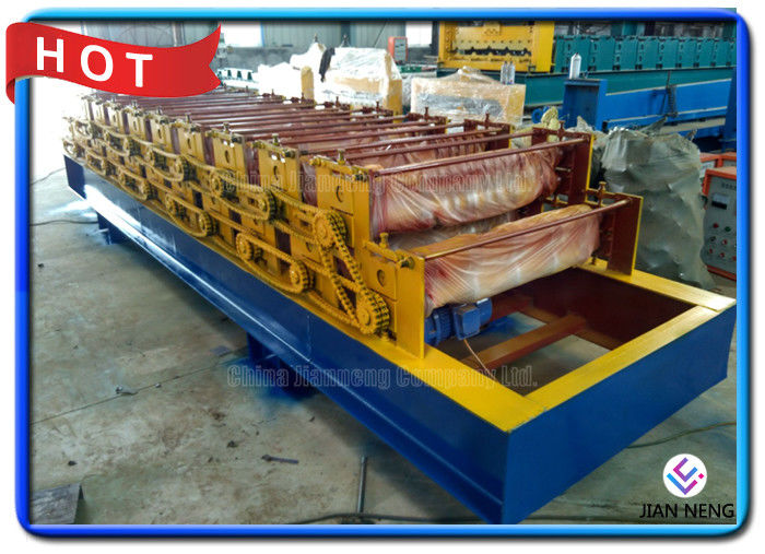Auto PLC Control Hidrolik Roll Forming Machine, Atap Baja Lembaran Atap Lembar Mesin