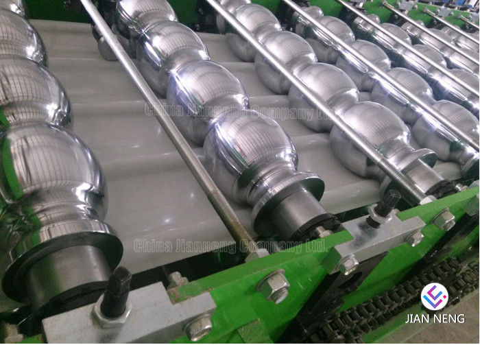345 Mpa Curving Machine Mesin Metal Roofing Dengan Cr12 Corrugated Punching Moulds
