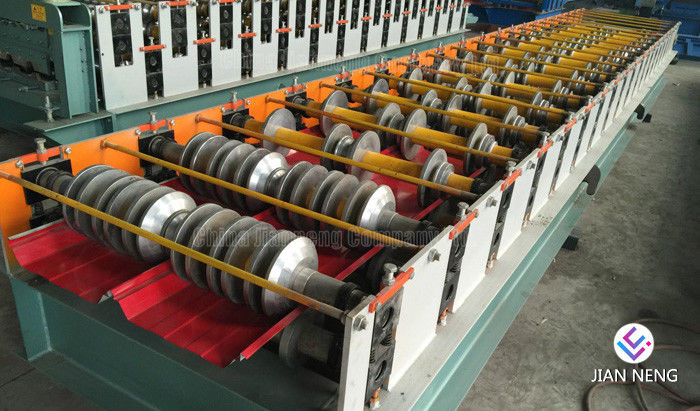 Mesin Roll Forming Metal Atap Disesuaikan, Mesin Pembentuk Permukaan Atap Permukaan Berwarna