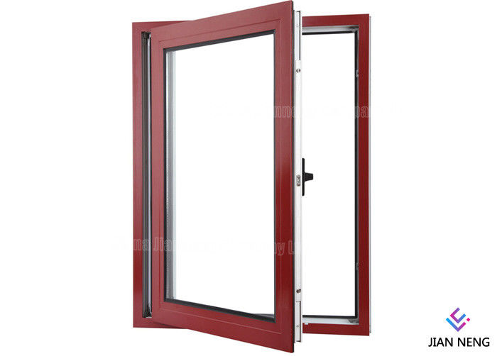 Thermal - Break Aluminium Windows Dan Pintu 6063 - T5 Double Glaze French Casement Window