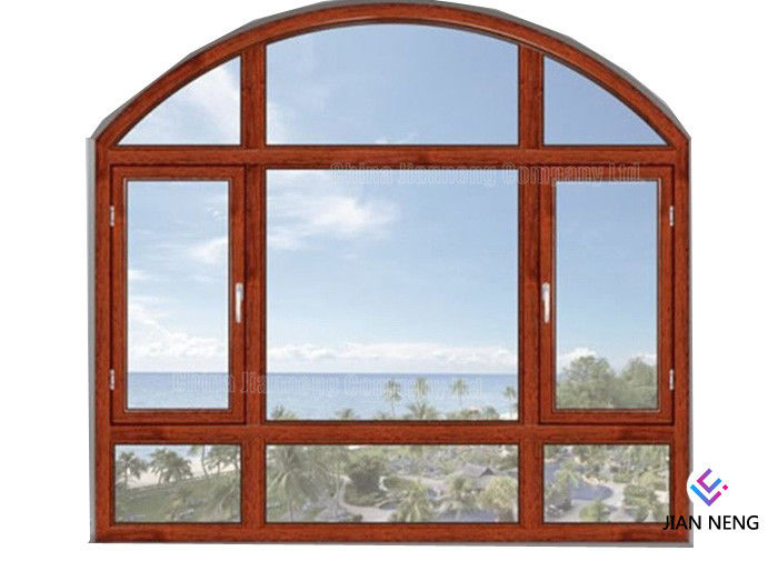 Thermal - Break Aluminium Windows Dan Pintu 6063 - T5 Double Glaze French Casement Window