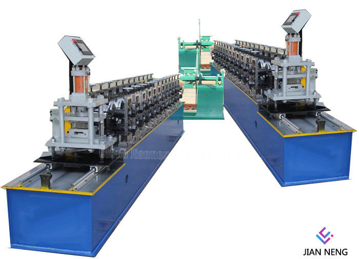 Cahaya Ganda Keel Roll Forming Machine Kecepatan Kerja 15 - 25 M / Min Stud Dan Track