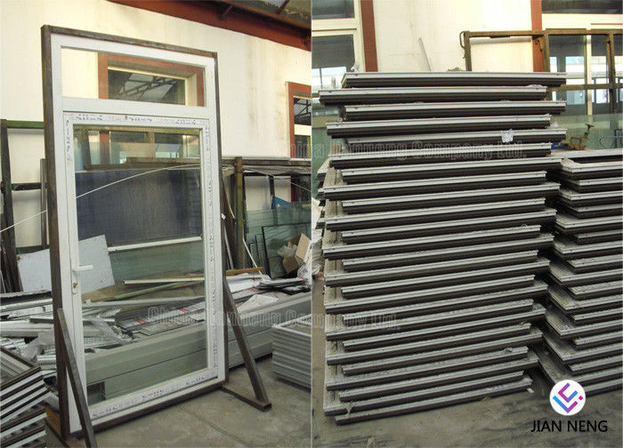 Pintu Jendela Aluminium Ukuran Disesuaikan Dengan Perawatan Lapisan Daya Fluorocarbon