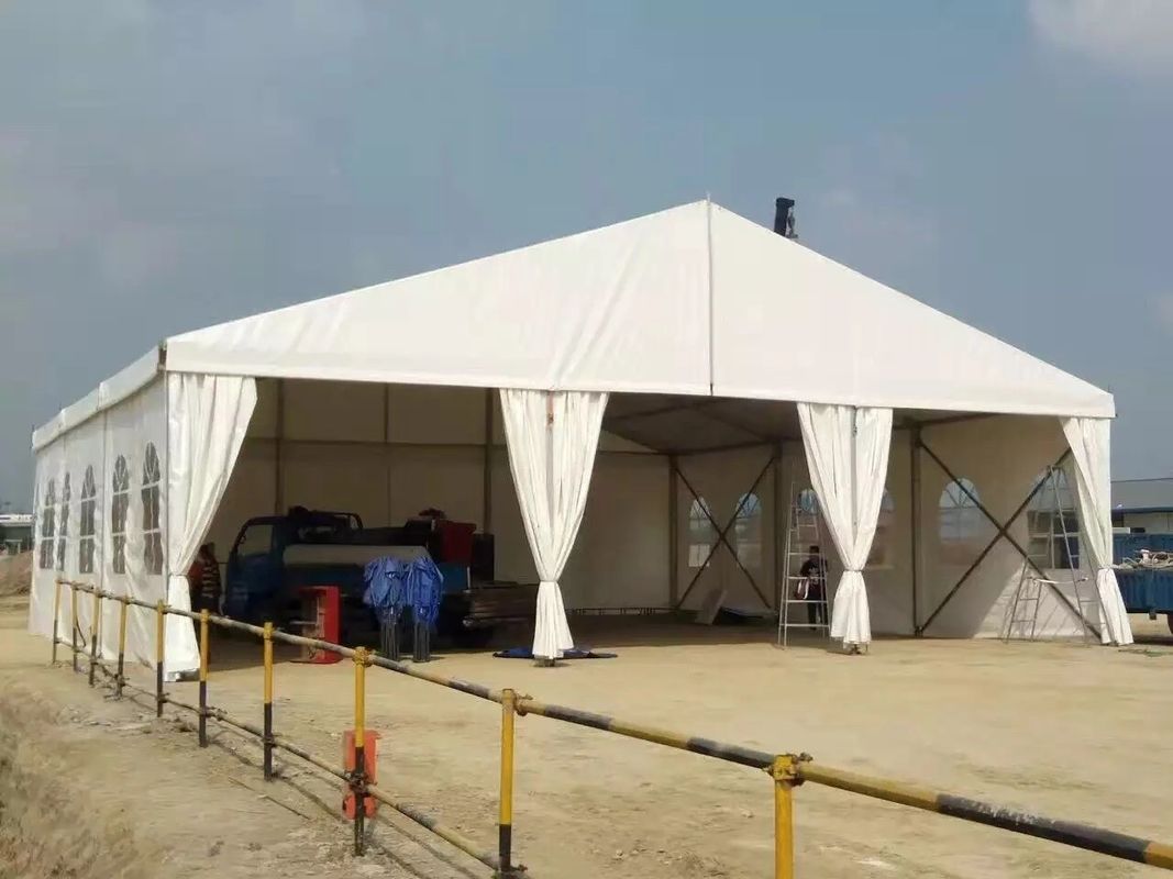 Ukuran Disesuaikan Aluminium Bingkai PVC Cover Tenda Luar Untuk Living / Storage