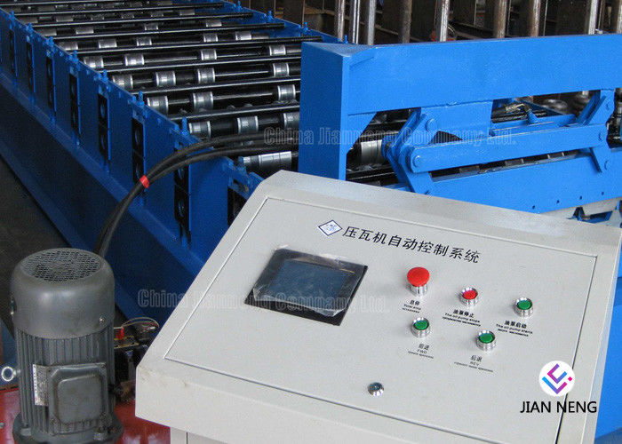 380V Wall Panel Mesin Roll Forming, GI PPGI Steel Profil Membuat Mesin Kecepatan Tinggi