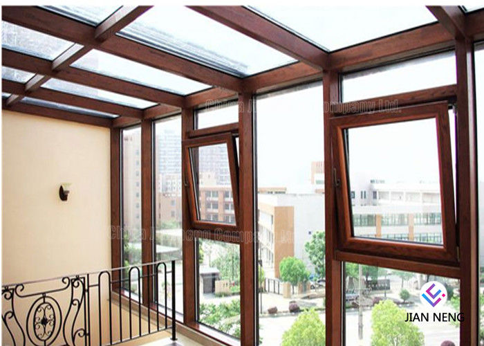 Bervariasi Jendela Aluminium Tingkap Aluminium Dan Pintu Standar Eropa 6063 T5 / T6