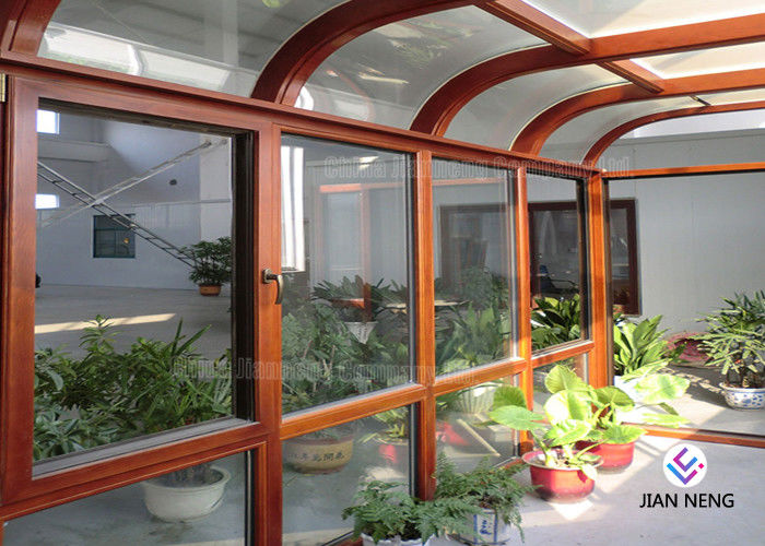 Bervariasi Jendela Aluminium Tingkap Aluminium Dan Pintu Standar Eropa 6063 T5 / T6
