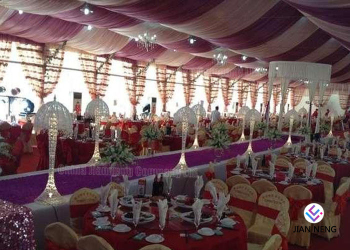 Tenda Pesta Clear Span Tent Aluminium Tent Untuk Restaurant, Wedding European Style