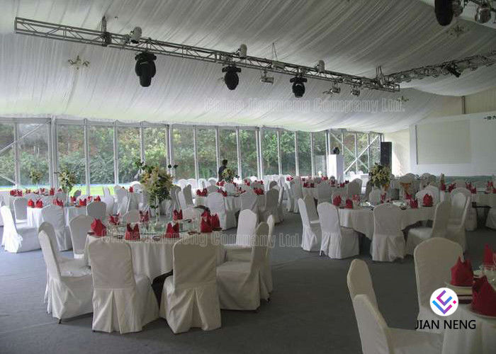 Tenda Pesta Clear Span Tent Aluminium Tent Untuk Restaurant, Wedding European Style