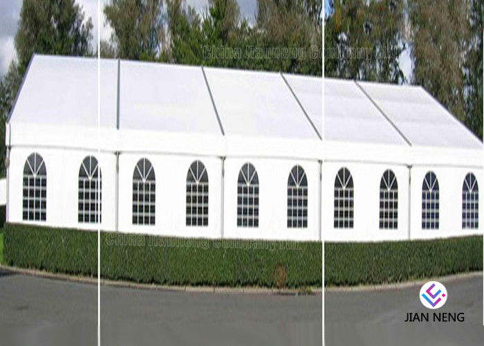 Tenda Bingkai Aluminium Kustom Dengan Dekorasi Untuk Pertemuan Kegiatan Komersial